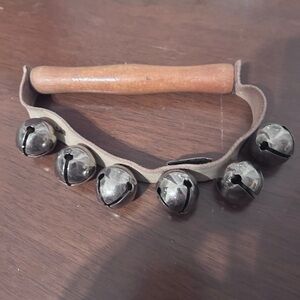 Vintage set of jingle/ sleigh bells. Used during Christmas festivities- used